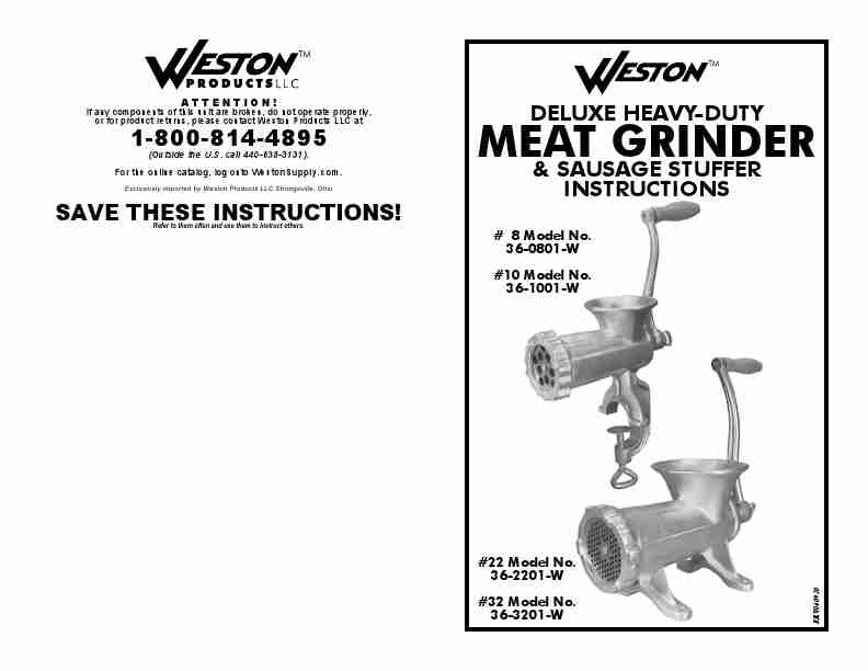 Weston Meat Grinder Instruction Manual-page_pdf